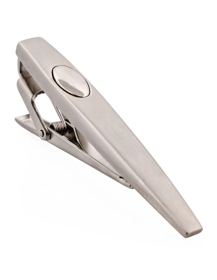 Rhodium Plated Tie Bar image 2