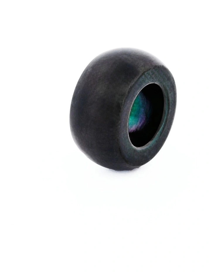 Stainless Steel Bead in Black image 1
