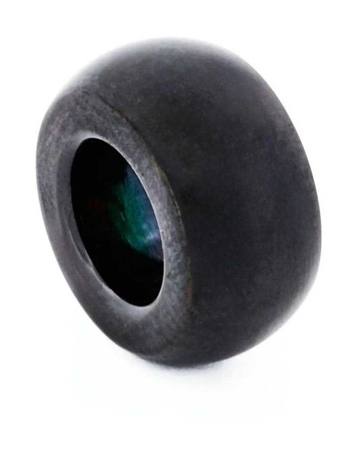 Stainless Steel Bead in Black image 3