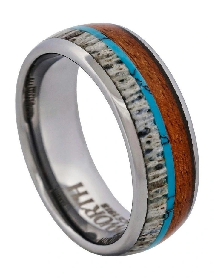 Tungsten Frontier Horizon Ring in Silver image 3