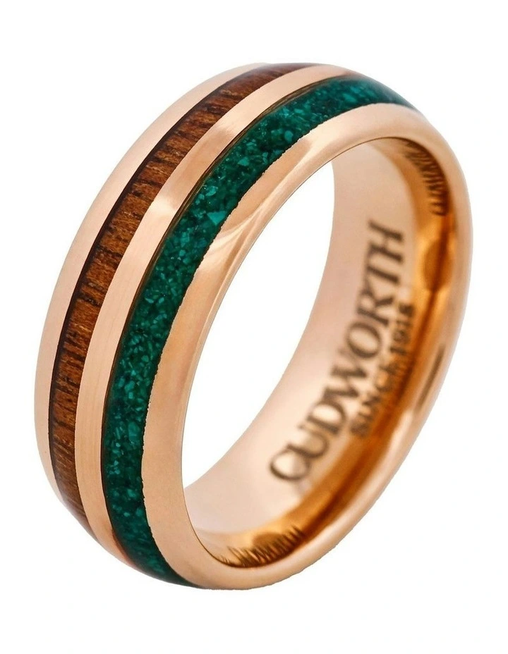 Tungsten Sierra Crest Ring in Gold image 2