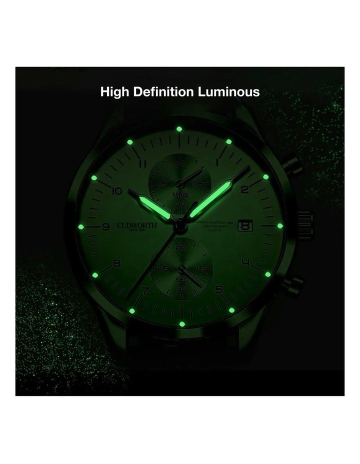 Heritage Chronograph Watch in Multi image 7