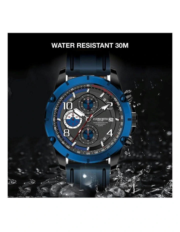 Velocity Chronograph Watch in Multi image 6