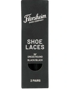 Round 91 Dress Shoe Laces in Black