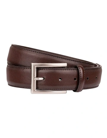 Sinclair Leather Belt in Brown