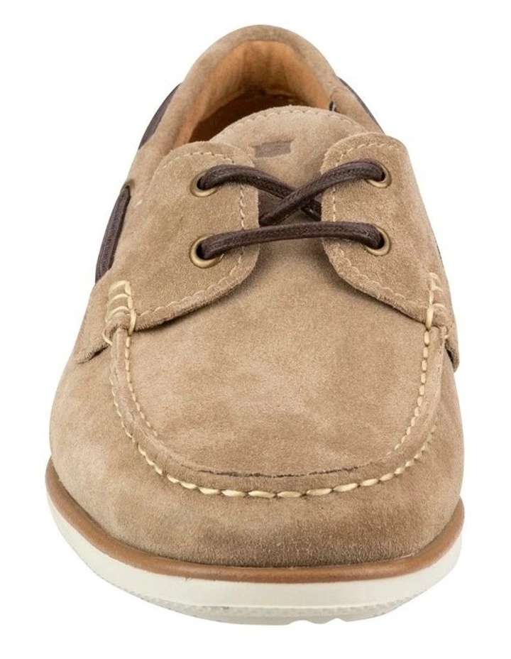 Atlantic 2 Eye Casual Boat Shoe in Camel image 2