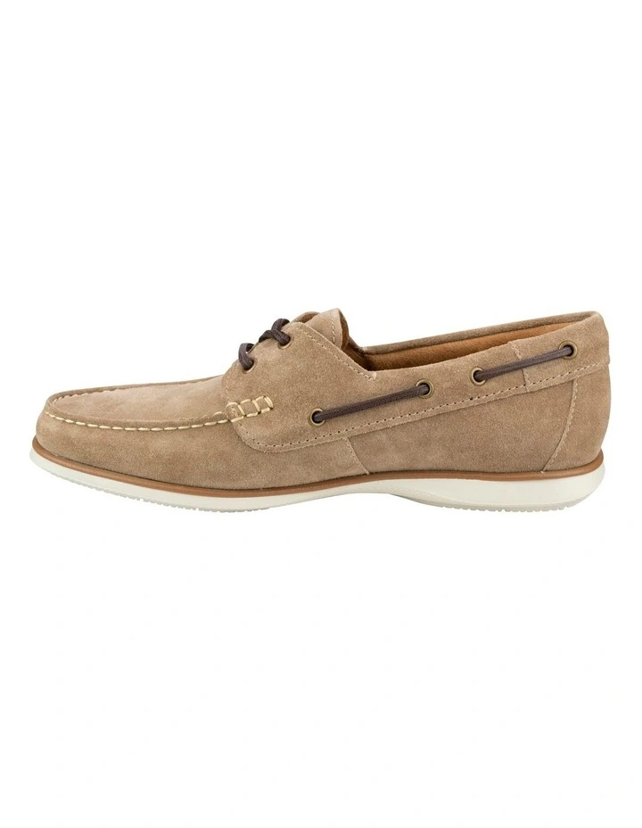 Atlantic 2 Eye Casual Boat Shoe in Camel image 5