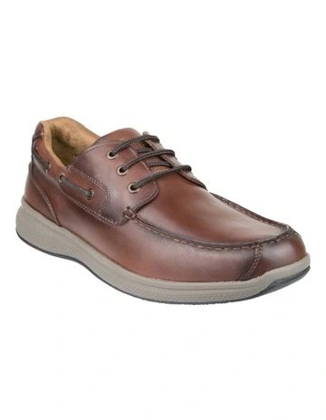 Great Lakes Moc Toe Derby Shoe in Brown