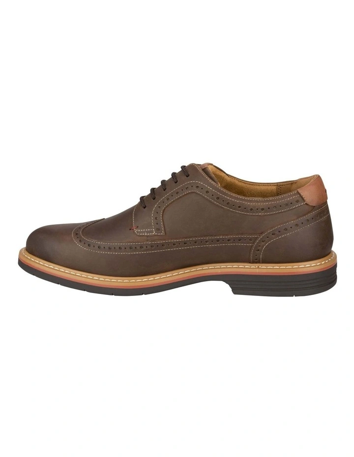 Norwalk Wingtip Dress Shoes in Brown image 5
