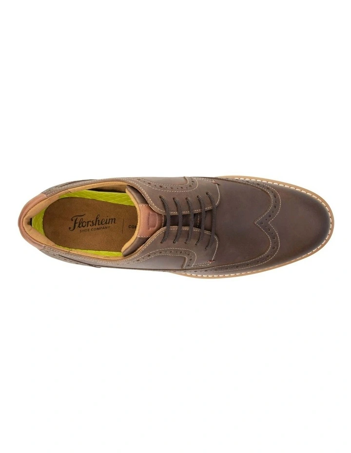 Norwalk Wingtip Dress Shoes in Brown image 6