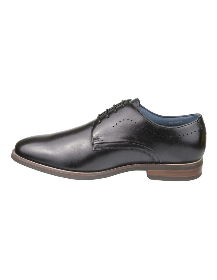Nimbus Plain Toe Derby Wide Width Shoes in Black image 5