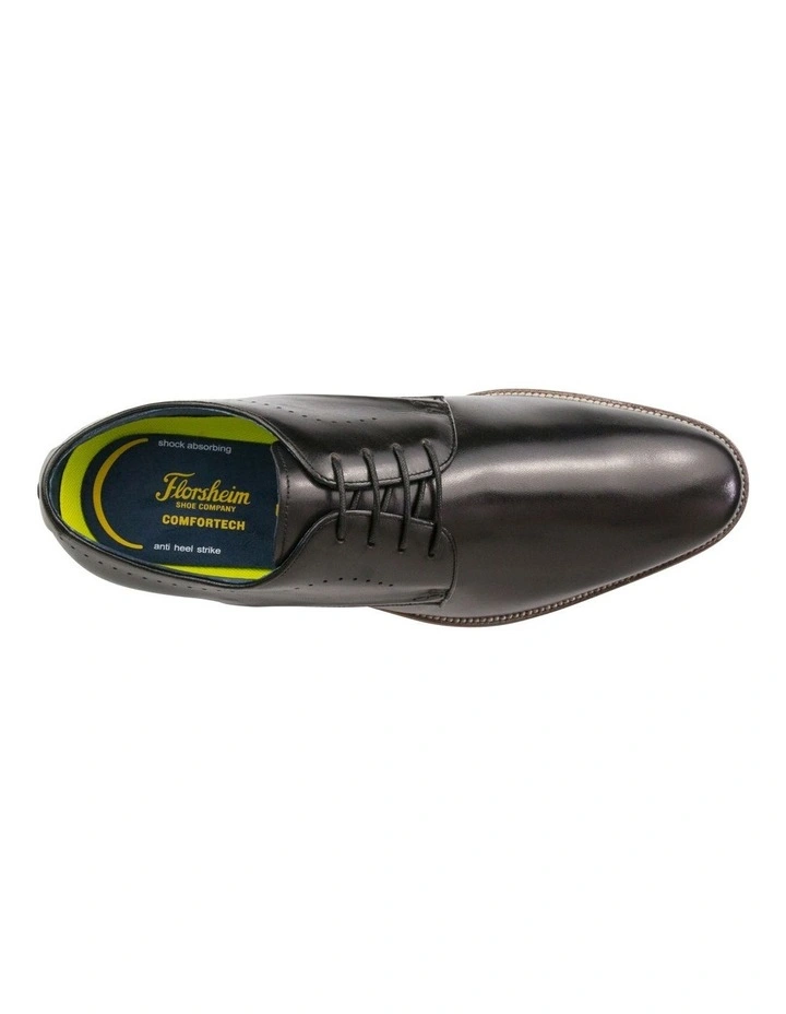 Nimbus Plain Toe Derby Wide Width Shoes in Black image 6