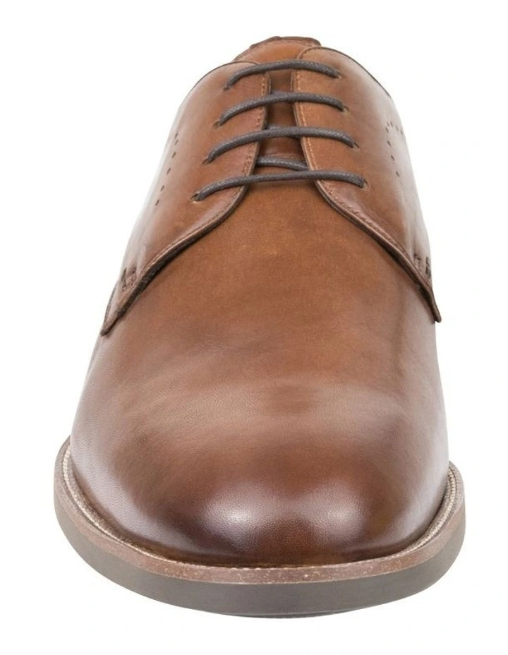 Nimbus Plain Toe Derby Wide Width Shoes in Tan image 2