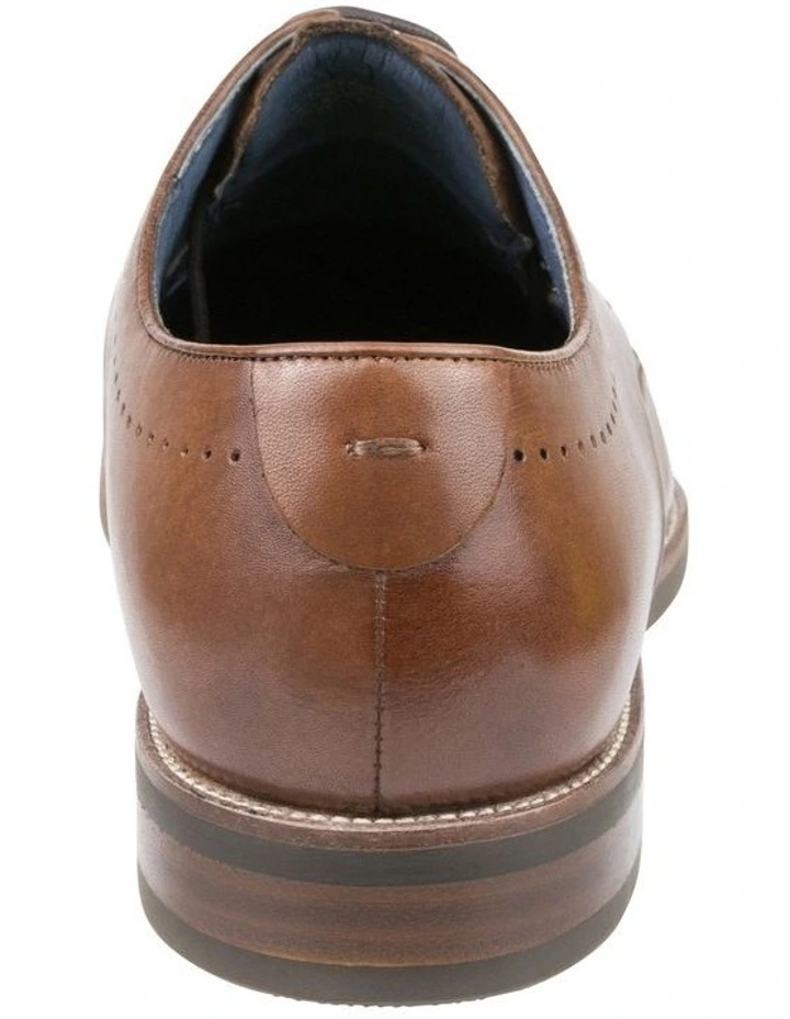 Nimbus Plain Toe Derby Wide Width Shoes in Tan image 4