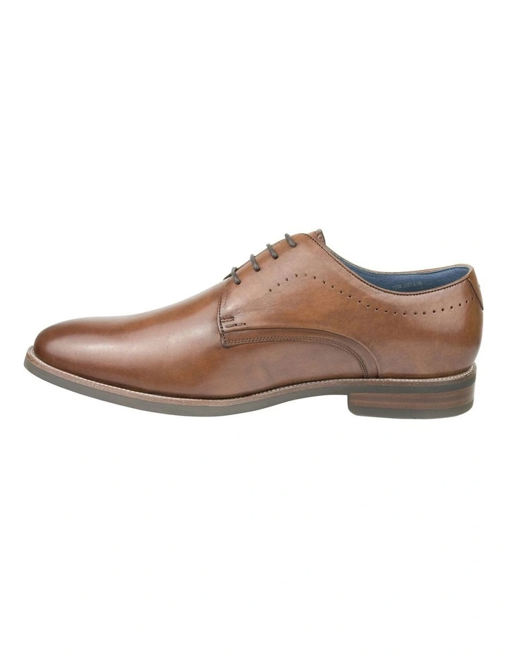 Nimbus Plain Toe Derby Wide Width Shoes in Tan image 5