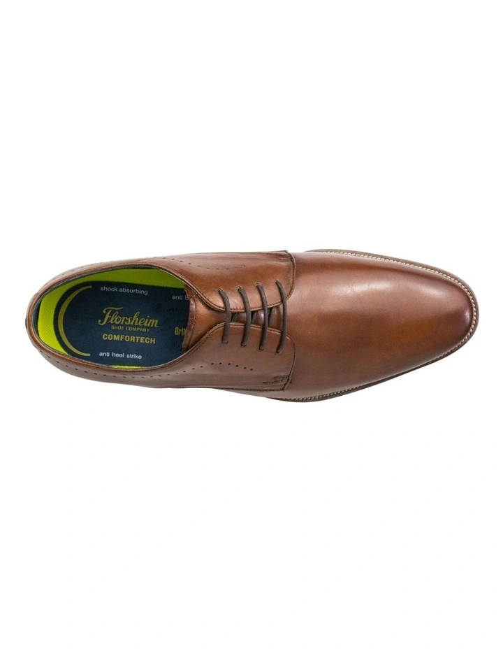 Nimbus Plain Toe Derby Wide Width Shoes in Tan image 6