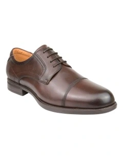 Fairfield Derby Wide Width Shoes in Brown