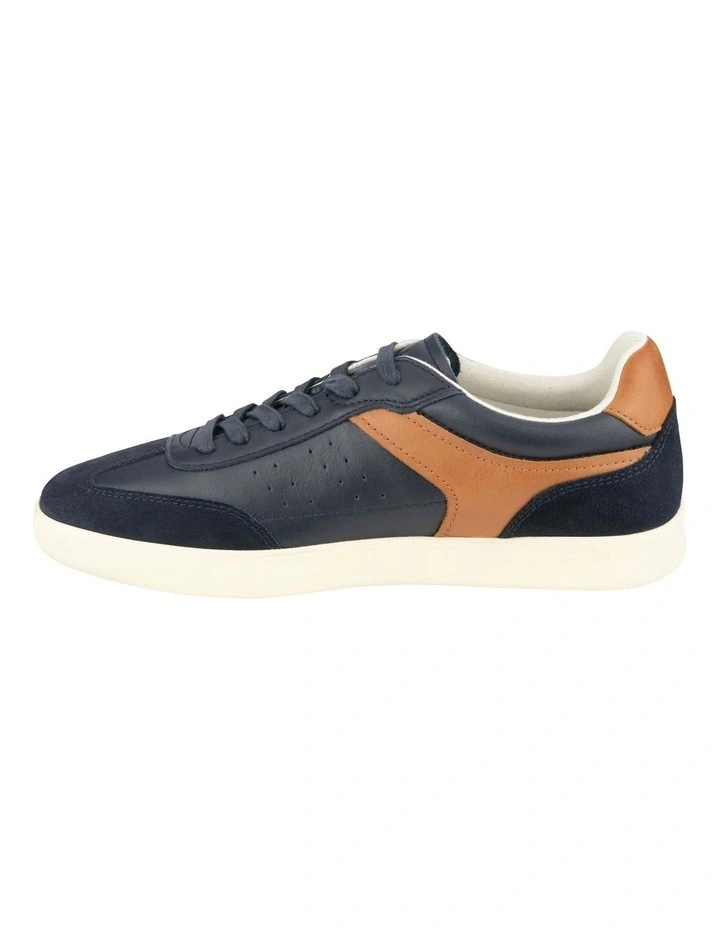 Pace T-Toe Lace Up Sneaker in Navy image 5