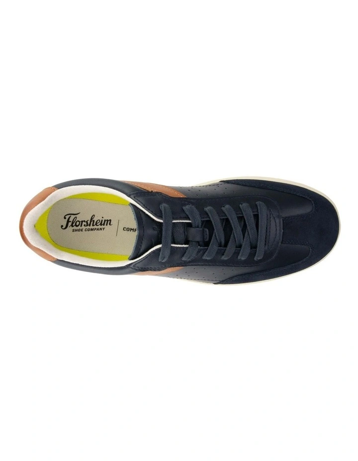 Pace T-Toe Lace Up Sneaker in Navy image 6