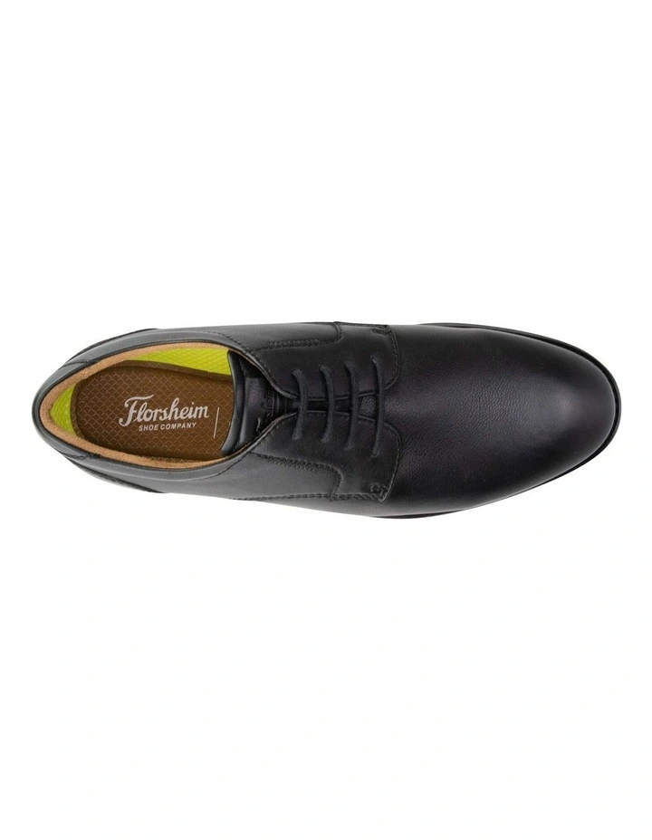 Launch Plain Toe Derby in Black image 6