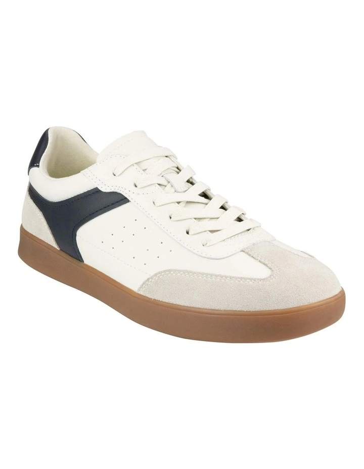 Pace T-Toe Lace Up Sneaker in Bone image 1
