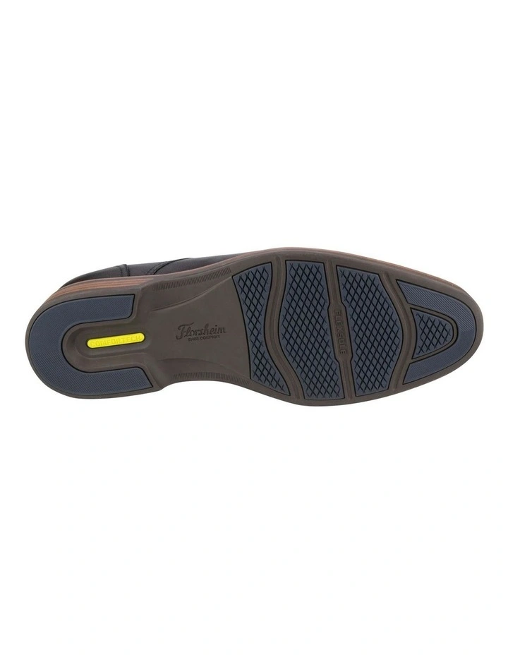 Traveller Cap Toe Derby Shoe in Black image 7