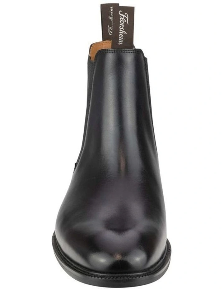Flinders Plain Toe Chelsea Boot in Black image 2