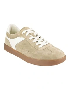 Pace T-Toe Lace Up Sneaker in Sand