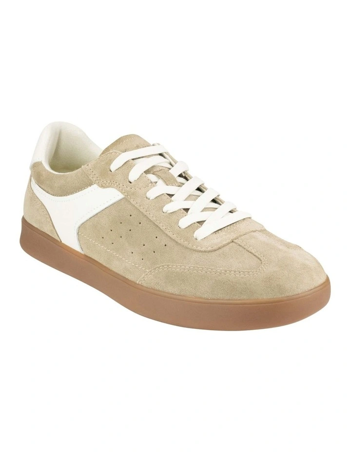 Pace T-Toe Lace Up Sneaker in Sand image 1