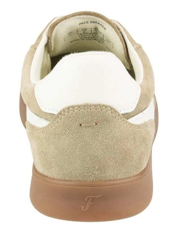 Pace T-Toe Lace Up Sneaker in Sand image 4
