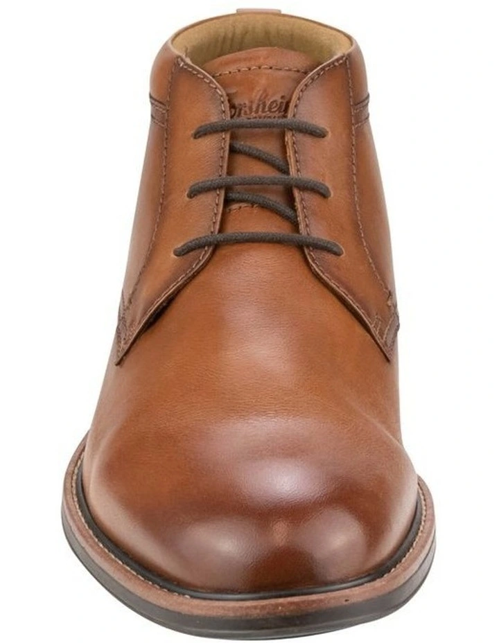 Traveller Plain Toe Chukka Boot in Tan image 2
