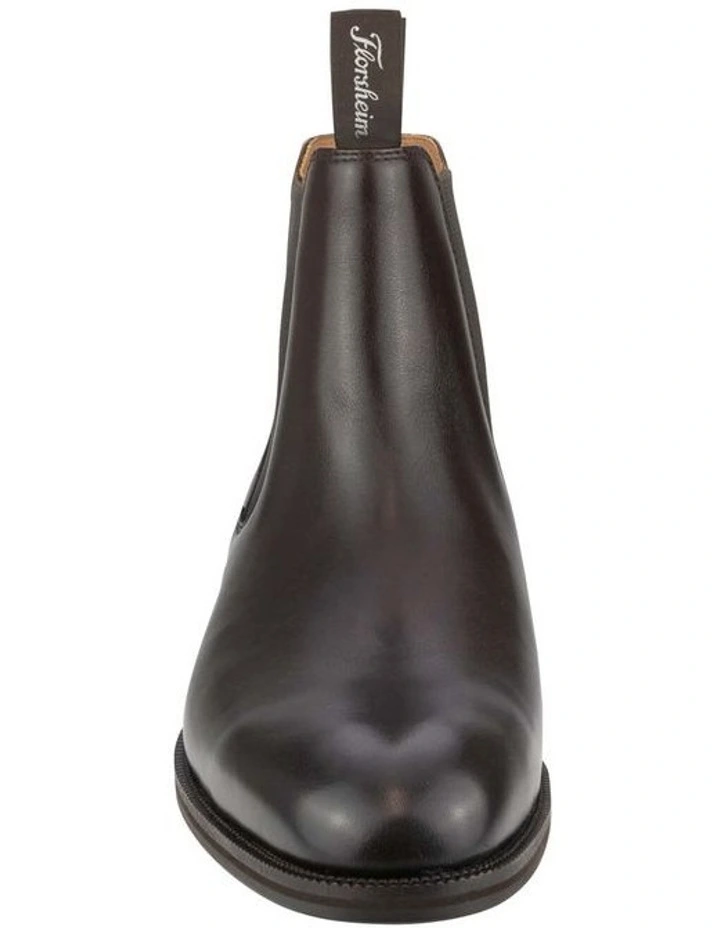 Flinders Plain Toe Chelsea Boot in Brown image 2
