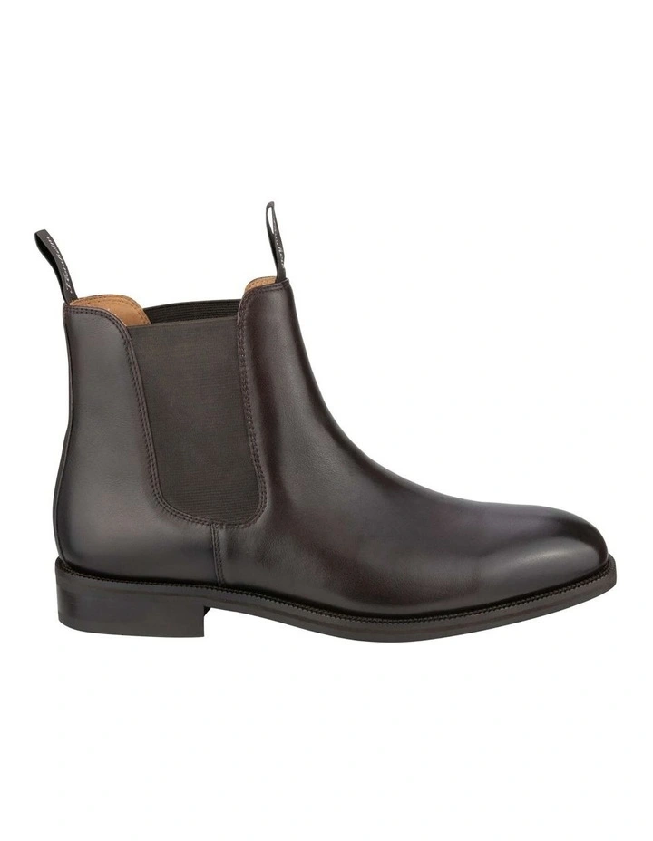 Flinders Plain Toe Chelsea Boot in Brown image 3