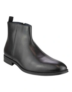 Chatham Zip Boot in Black