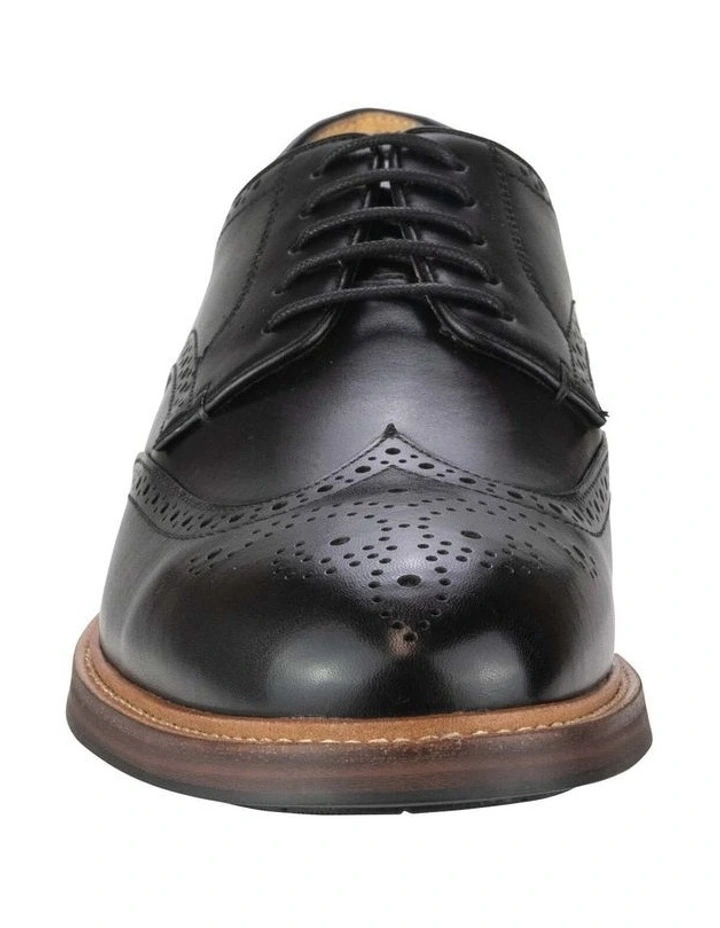 Anthem Wingtip Derby Shoe in Black image 2