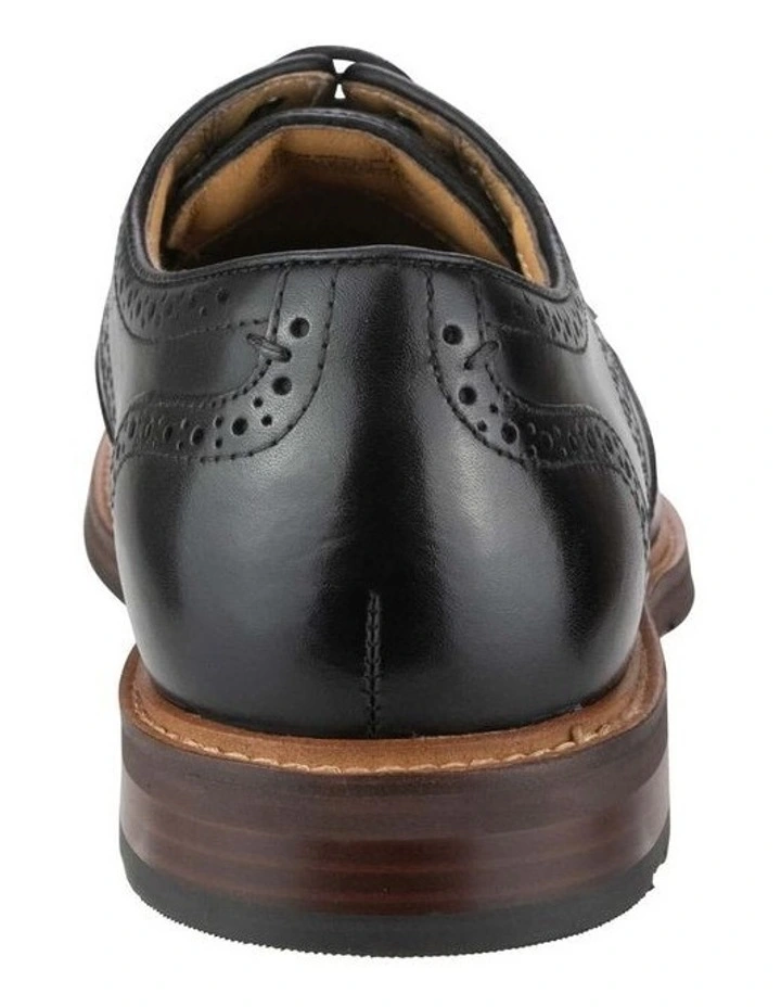 Anthem Wingtip Derby Shoe in Black image 4