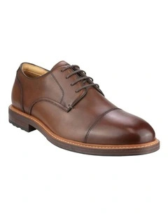 Anthem Cap Toe Derby Shoe in Brown