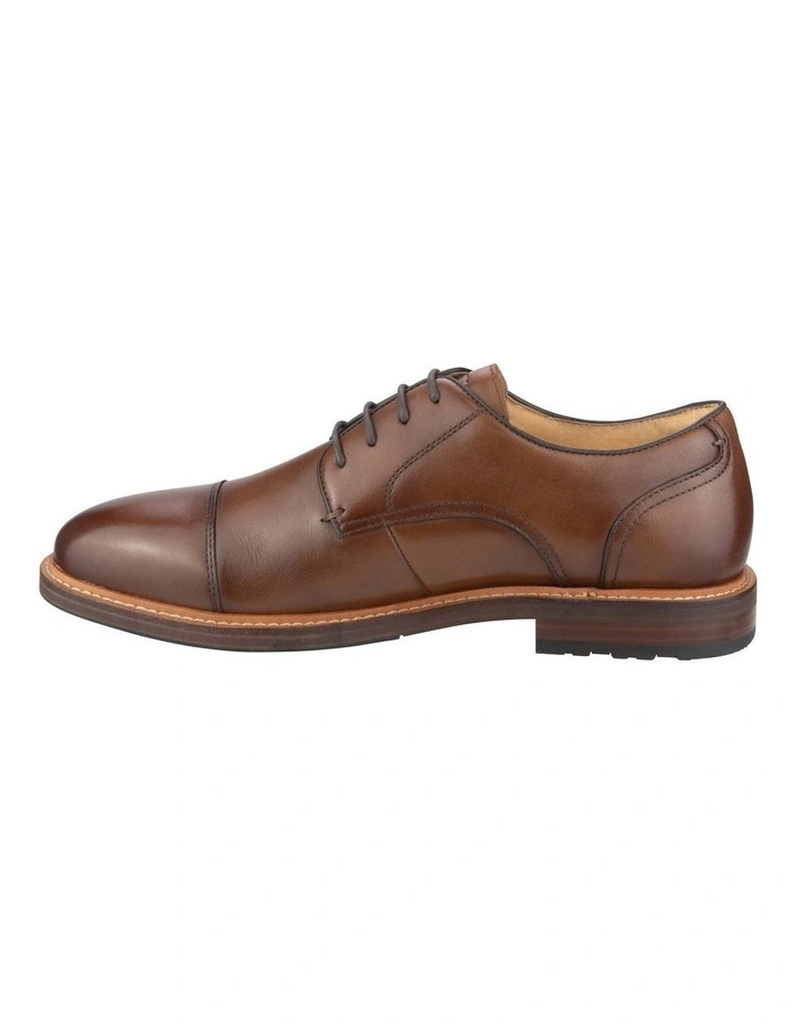 Anthem Cap Toe Derby Shoe in Brown image 3