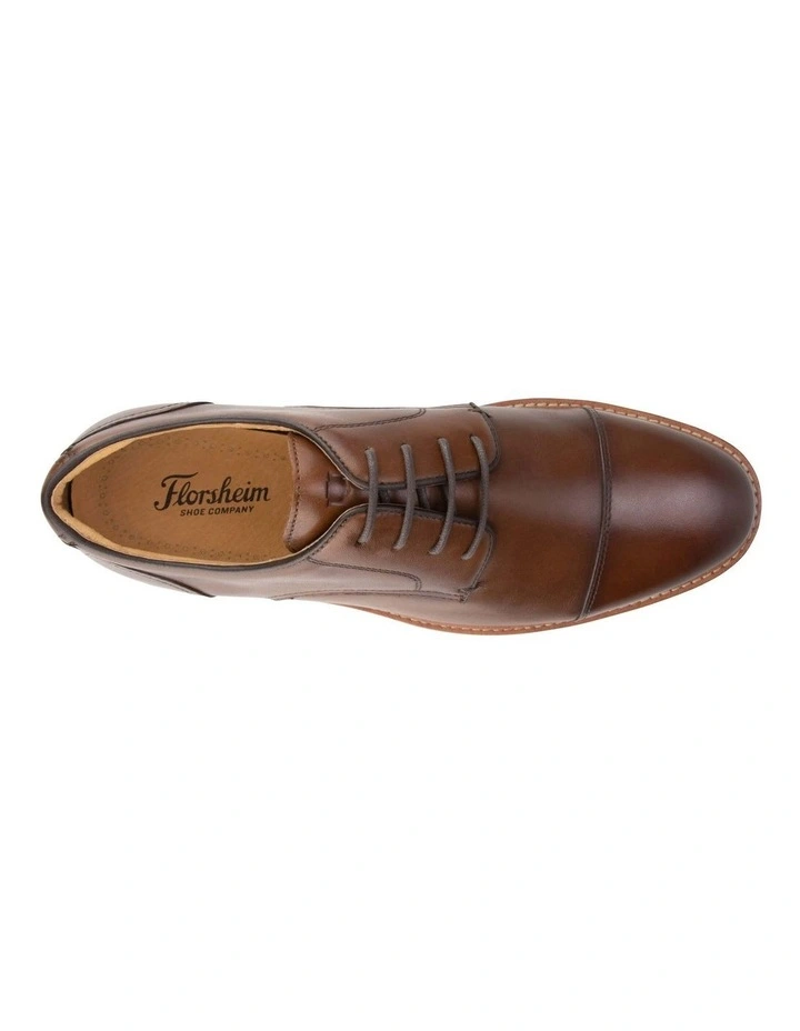 Anthem Cap Toe Derby Shoe in Brown image 6