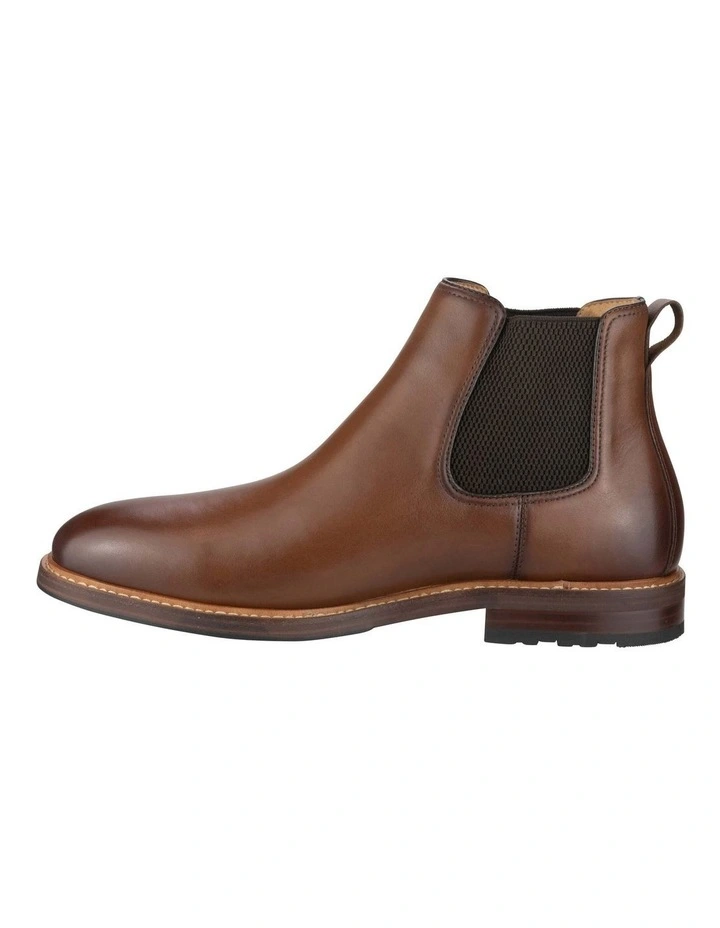 Anthem Plain Toe Chelsea Boot in Brown image 3