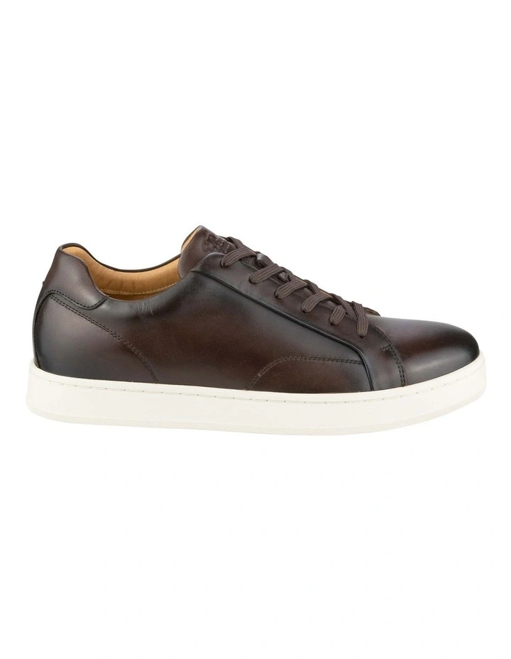 Monopoli Lace To Toe Sneaker in Dark Brown image 5