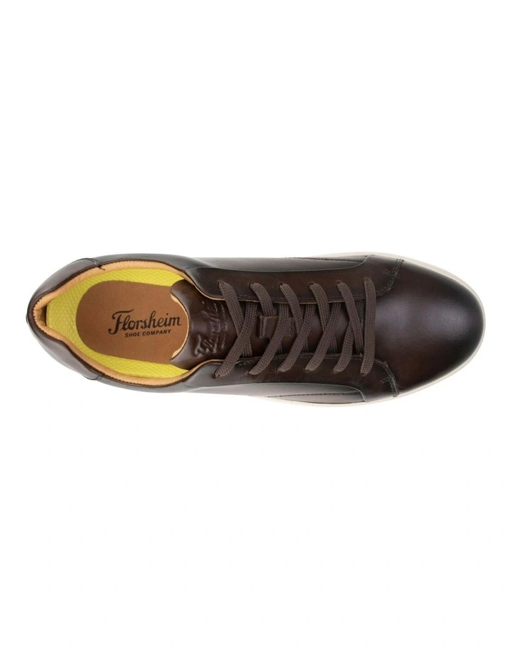 Monopoli Lace To Toe Sneaker in Dark Brown image 6