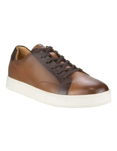 Monopoli Lace To Toe Sneaker in Tan