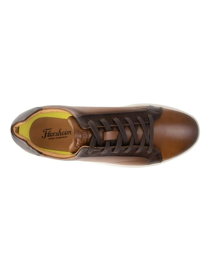 Monopoli Lace To Toe Sneaker in Tan image 6