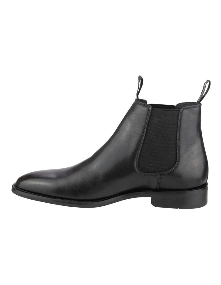 Chadwick Plain Toe Chelsea Boot in Black image 3