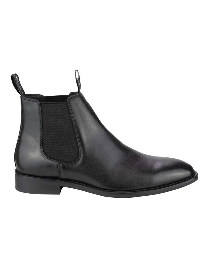 Chadwick Plain Toe Chelsea Boot in Black image 5