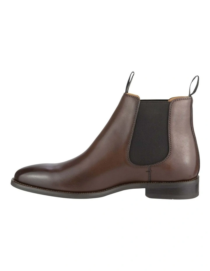 Chadwick Plain Toe Chelsea Boot in Brown image 3