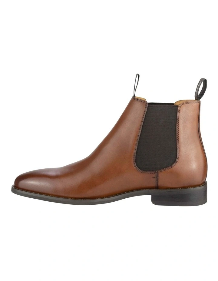 Chadwick Plain Toe Chelsea Boot in Tan image 3