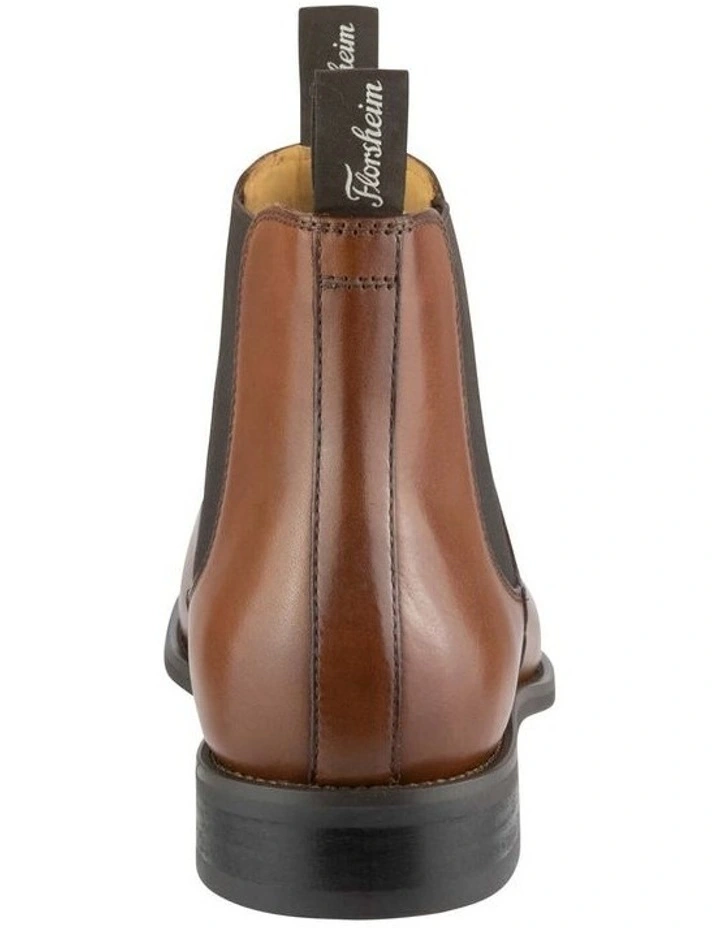 Chadwick Plain Toe Chelsea Boot in Tan image 4