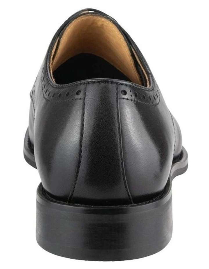 Chadwick Cap Toe Derby Shoe in Black image 4